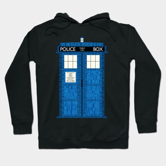 time and relative dimension in space Hoodie by halfabubble